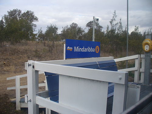 Mindaribba railway station